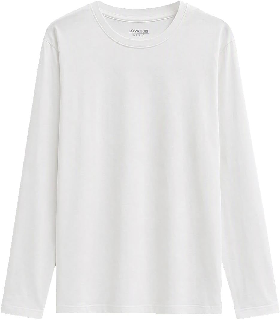 سعر ومواصفات LC WAIKIKI Crew Neck Rib Men's T-Shirt (B0HJWCVGFG) على Amazon EG