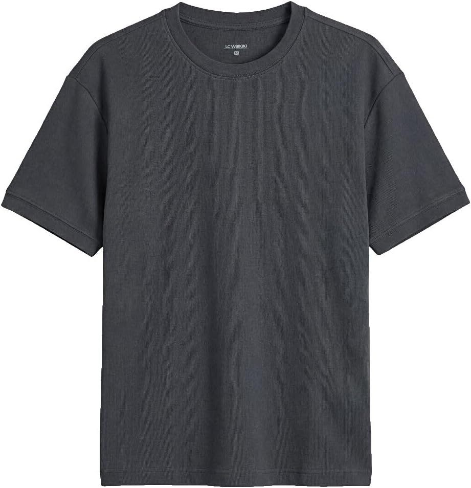 سعر ومواصفات LC WAIKIKI Crew Neck Short Sleeve Men'S Pyjamas Top 2Xl Grey (B0HKT2SWG1) على Amazon EG