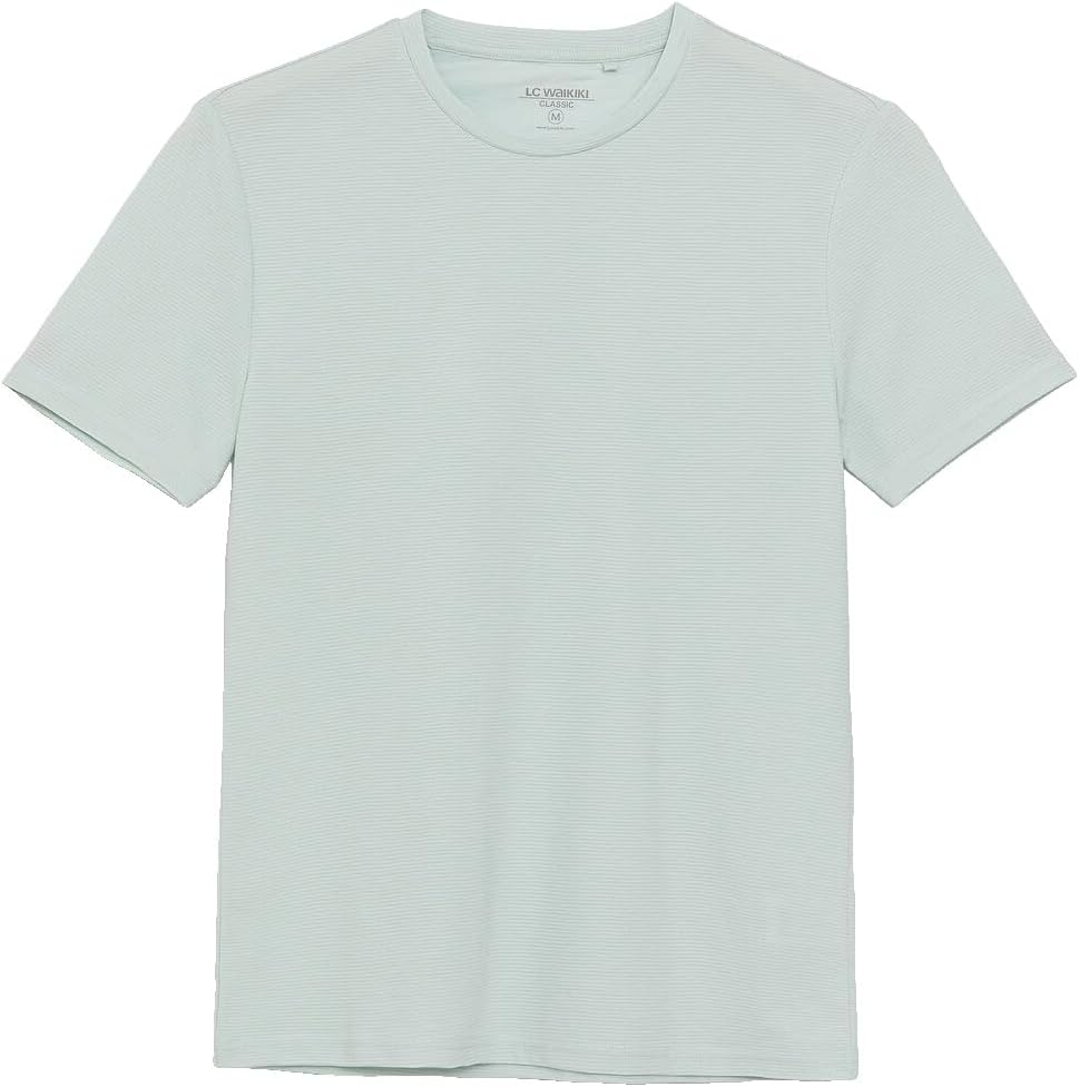 سعر ومواصفات LC WAIKIKI Crew Neck Short Sleeve Men'S T-Shirt S31340Z8-SPB (B0HKT5T2RM) على Amazon EG