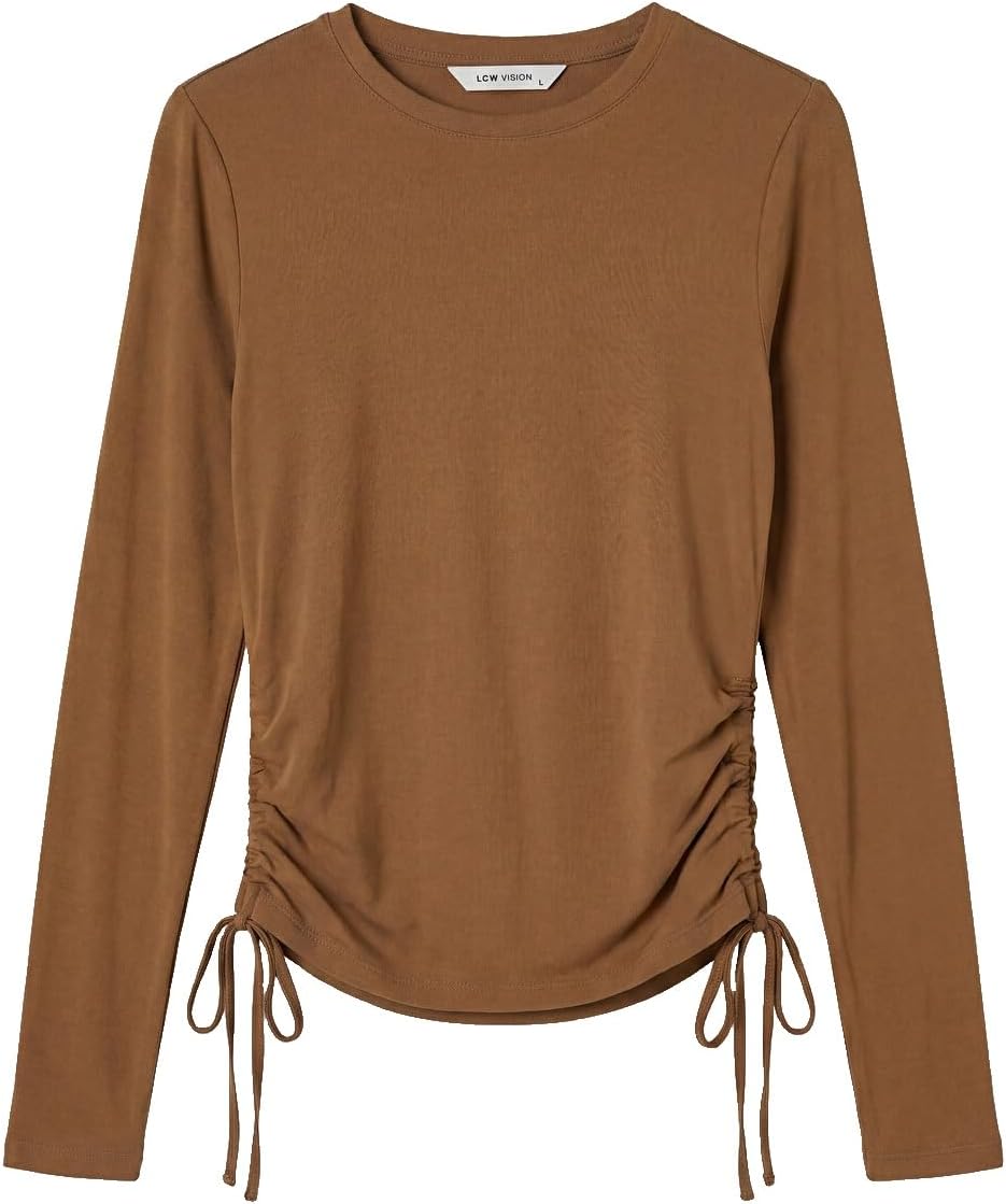 سعر ومواصفات LC WAIKIKI Crew Neck Women'S Body L Brown (B0HKSXPKRK) على Amazon EG