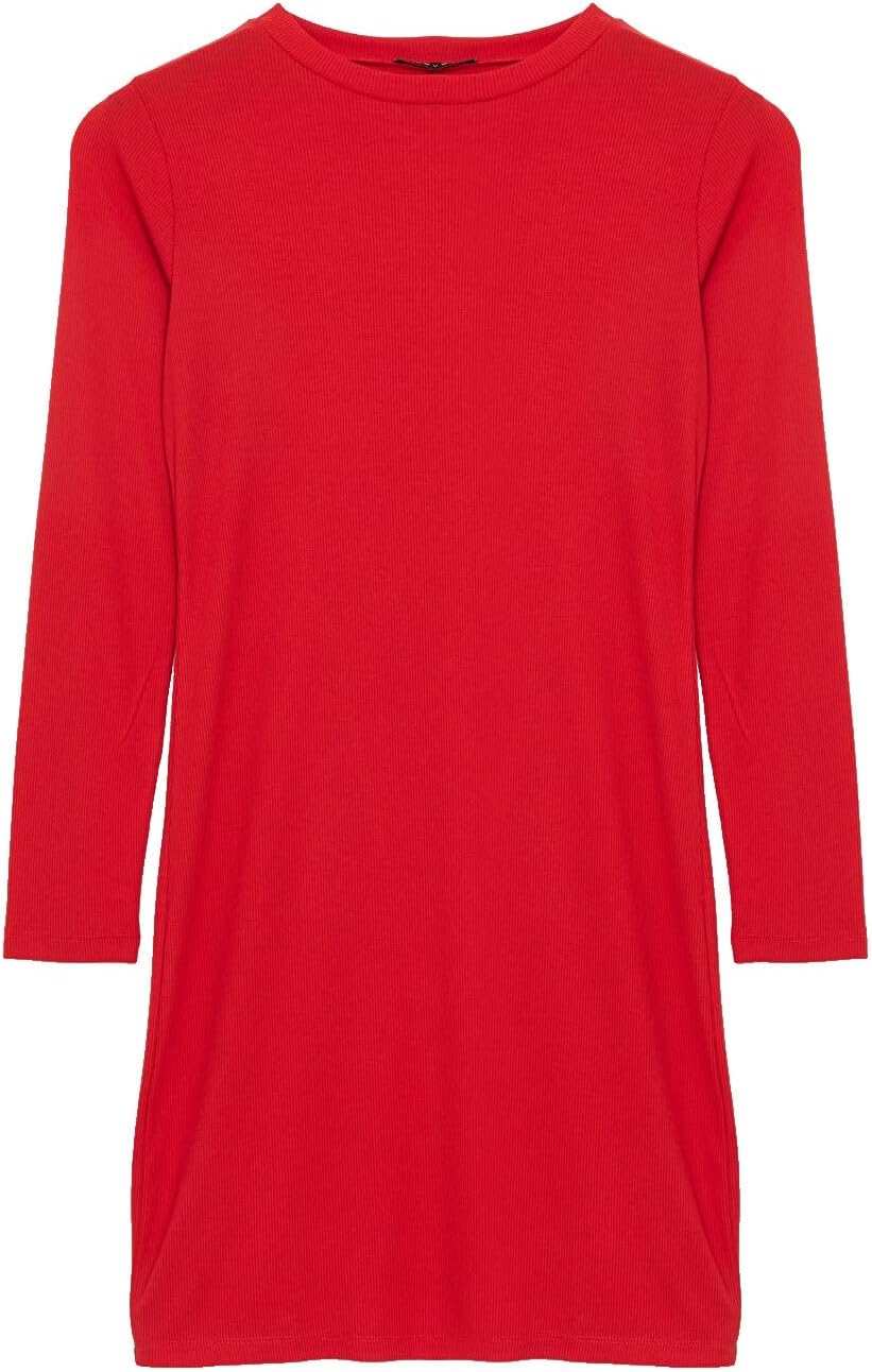 سعر ومواصفات LC WAIKIKI Crew Neck Women's Dress (B0HJSZWJX8) على Amazon EG