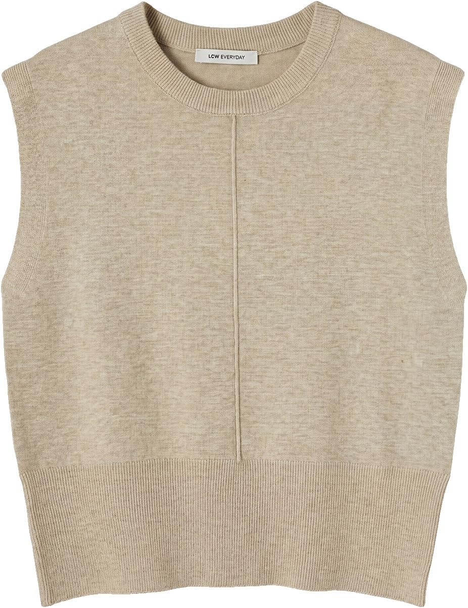 سعر ومواصفات LC WAIKIKI Crew Neck Women'S Knitwear Sweater Vest Xl Beige (B0HKTQ2VMG) على Amazon EG