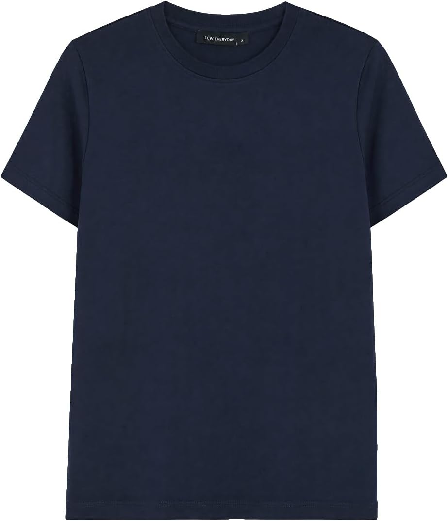سعر ومواصفات LC WAIKIKI Crew Neck Women'S T-Shirt Xl Navy (B0HKSSRQQP) على Amazon EG
