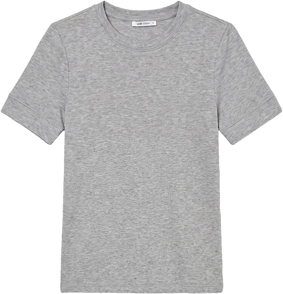 سعر ومواصفات LC WAIKIKI Crew Neck Women'S T-Shirt S6ER12Z8-GNZ (B0HKSYRFDY) على Amazon EG