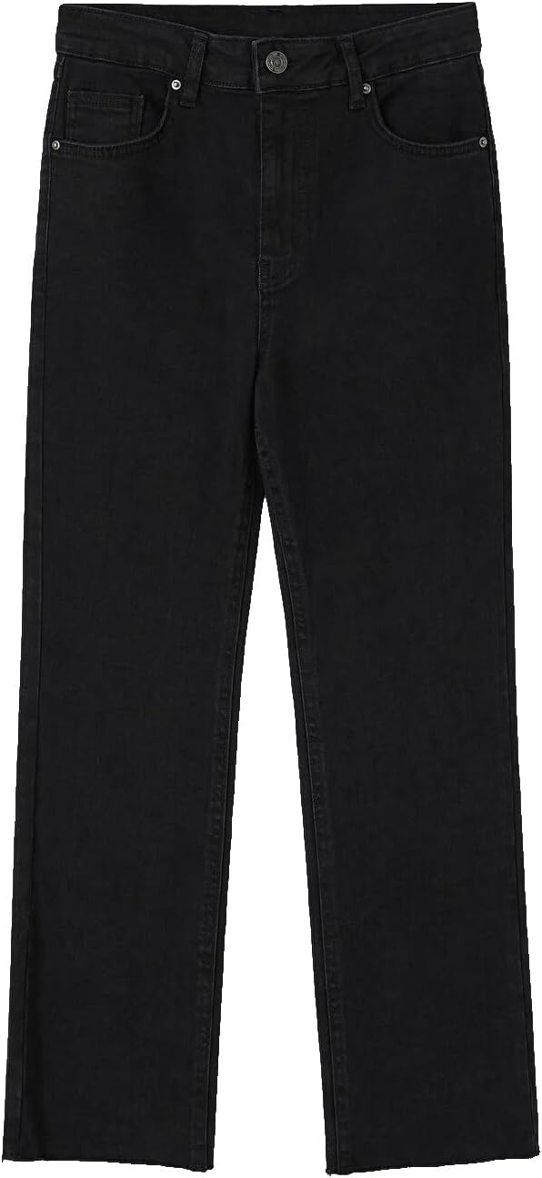 سعر ومواصفات LC WAIKIKI Crop Flare Women'S Jeans 26 Black (B0HKTMTTQ1) على Amazon EG