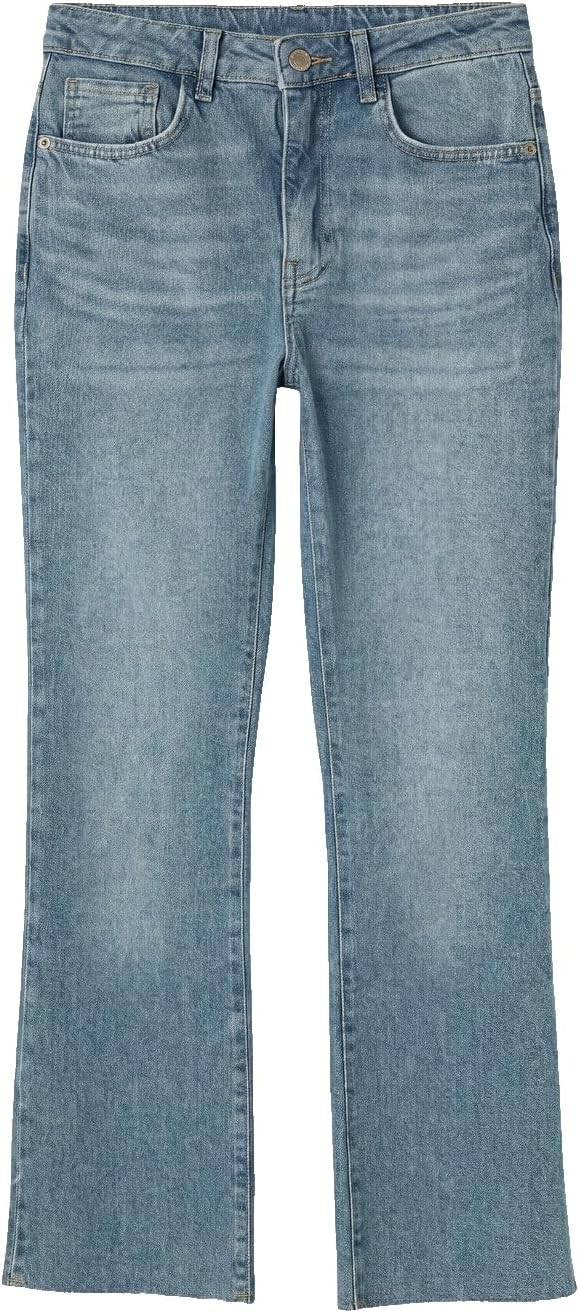 سعر ومواصفات LC WAIKIKI Crop Flare Women'S Jeans 30 Indigo (B0HKTR6C18) على Amazon EG