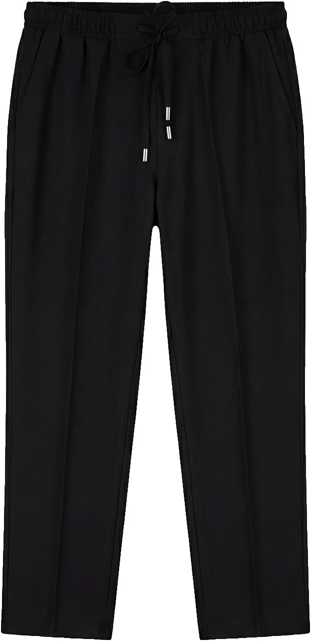 سعر ومواصفات LC WAIKIKI Elastic Waist Carrot Fit Women'S Trousers 46 Black (B0HKT3KQG2) على Amazon EG