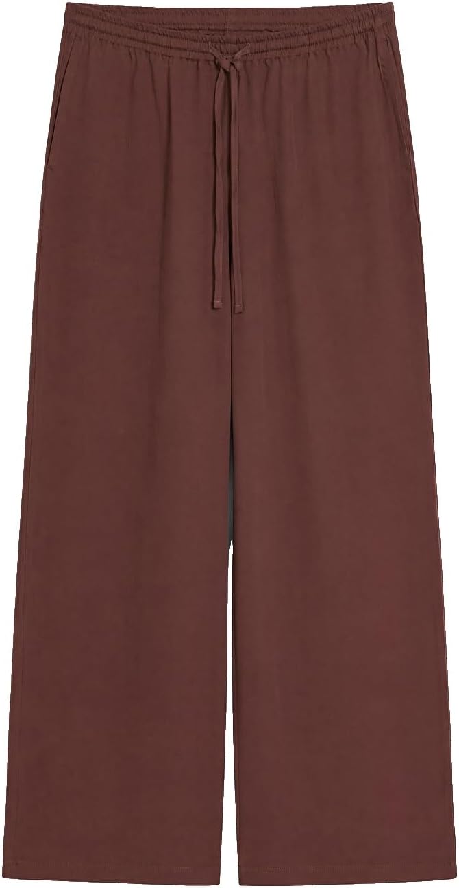 سعر ومواصفات LC WAIKIKI Elastic Waist Linen Blend Women'S Trousers 38 Orange (B0HKTSC34B) على Amazon EG