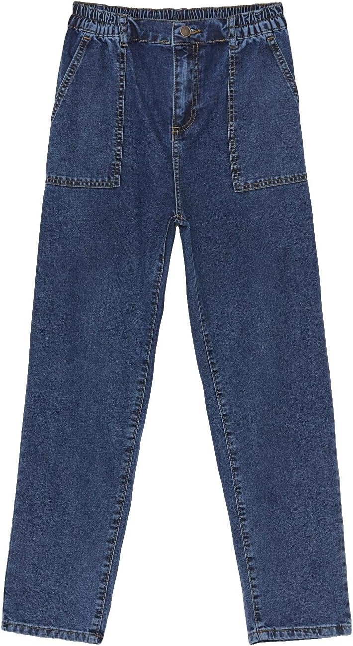 سعر ومواصفات LC WAIKIKI Elastic Waist Relaxed Fit Boys' Jeans 8-9 Years Indigo (B0HKT3HTJM) على Amazon EG