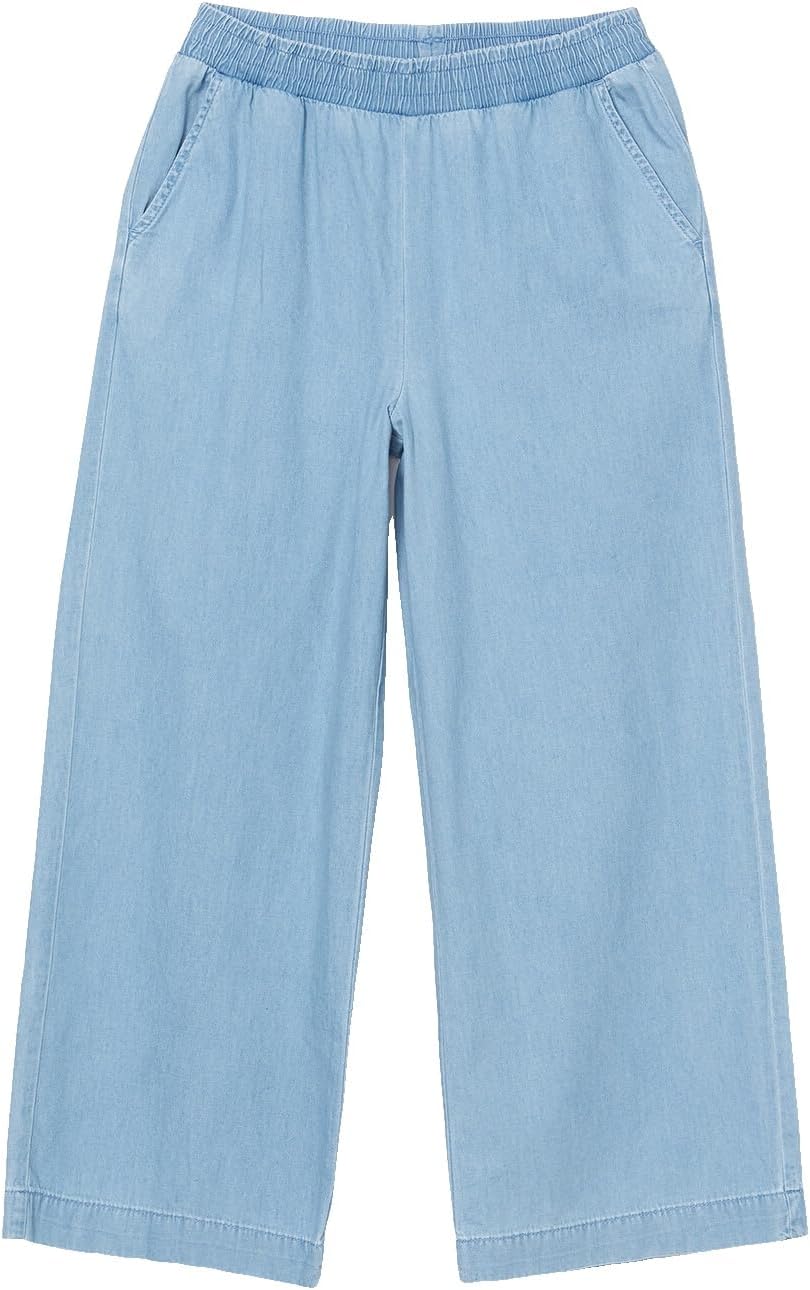سعر ومواصفات LC WAIKIKI Elastic Waist Wide Leg Women's Jeans 24 Indigo (B0HJW3MSVY) على Amazon EG