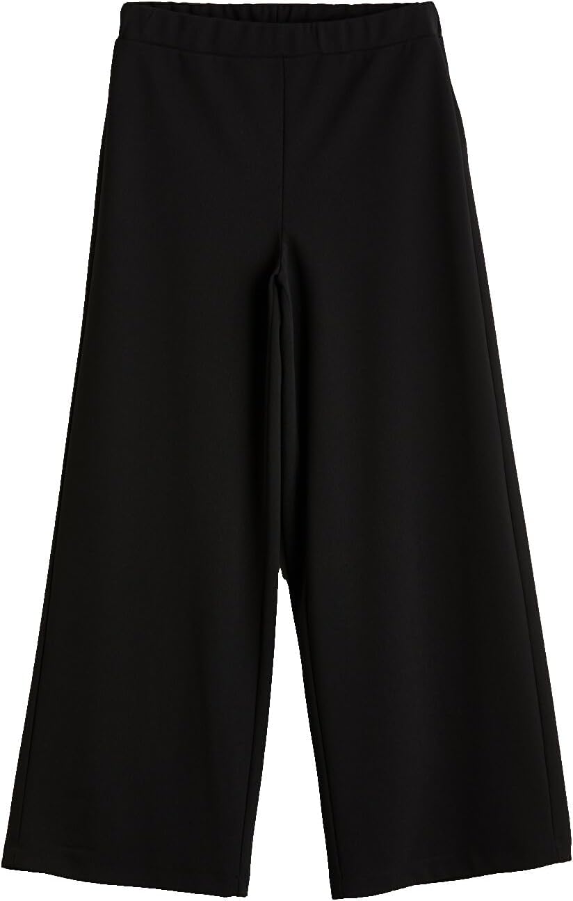 سعر ومواصفات LC WAIKIKI Elastic Waist Wide Leg Women'S Trousers S Black (B0HKTBVRZQ) على Amazon EG