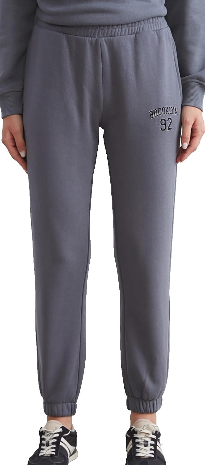 سعر ومواصفات LC WAIKIKI Elastic Waist Women'S Thick Jogger Sweatpants S Anthracite (B0HKSYPFLX) على Amazon EG