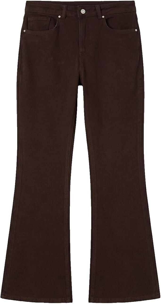 سعر ومواصفات LC WAIKIKI Flare Women'S Jeans 26 Brown (B0HKTMSK12) على Amazon EG