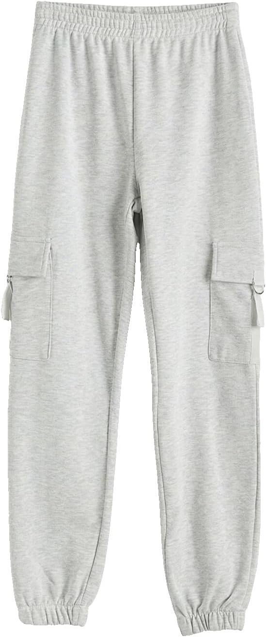 سعر ومواصفات LC WAIKIKI Girls' Cargo Sweatpants With Elastic Waist 13-14 Years Grey (B0HKT2RW2Y) على Amazon EG