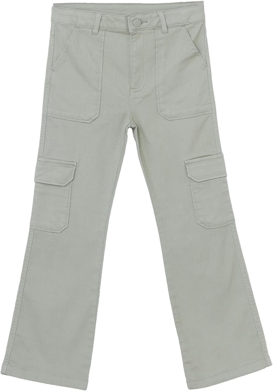 سعر ومواصفات LC WAIKIKI Girls' Cargo Trousers With Adjustable Elastic Waist (B0HKT8K396) على Amazon EG