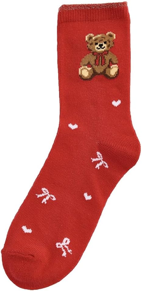 سعر ومواصفات LC WAIKIKI Girls' Patterned Ankle Socks 5 Pack 27-29 Red (B0HKSVBXCB) على Amazon EG