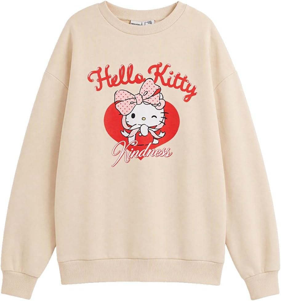 سعر ومواصفات LC WAIKIKI Hello Kitty Printed Sweatshirt 11-12 Years Ecru (B0HKSZV5MY) على Amazon EG