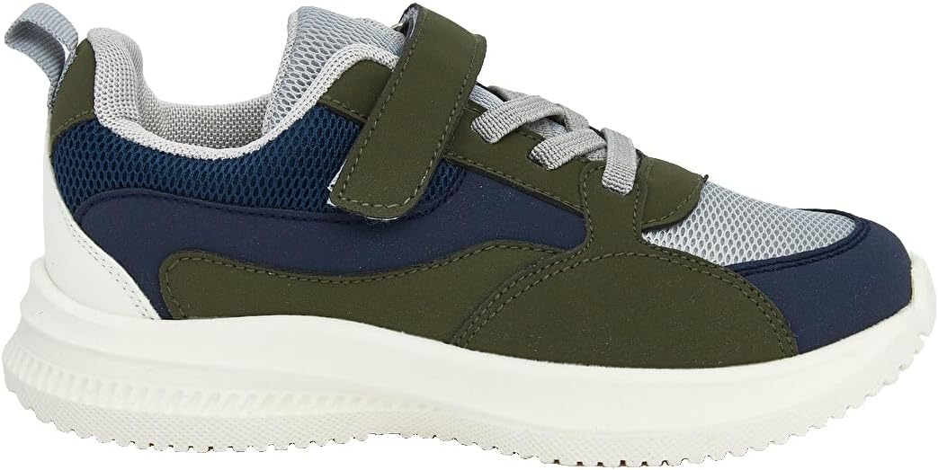 سعر ومواصفات LC WAIKIKI Lace-Up And Velcro Boys' Sneakers 34 Khaki (B0HKTVQJVZ) على Amazon EG