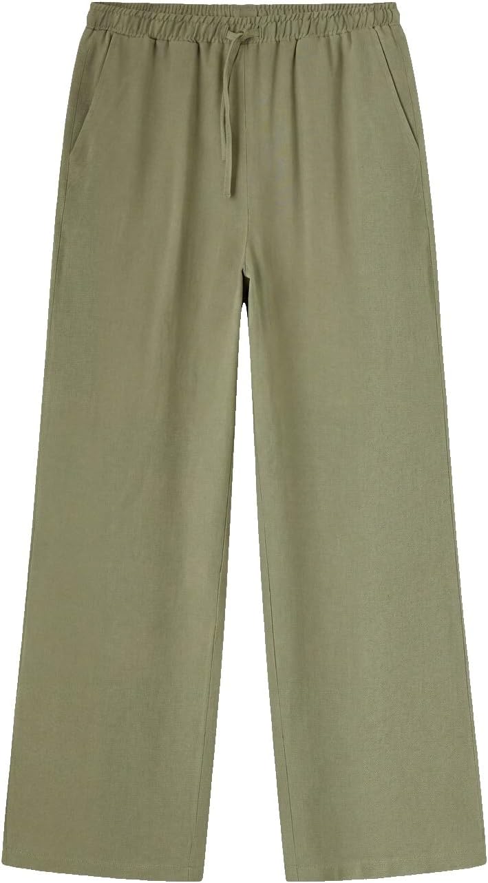 سعر ومواصفات LC WAIKIKI Linen Blend Women'S Trousers 36 Khaki (B0HKTGQ71F) على Amazon EG