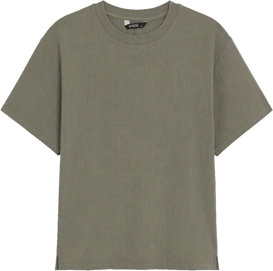 سعر ومواصفات LC WAIKIKI Loose Fit Crew Neck Men'S T-Shirt S Khaki (B0HKT6S7BN) على Amazon EG
