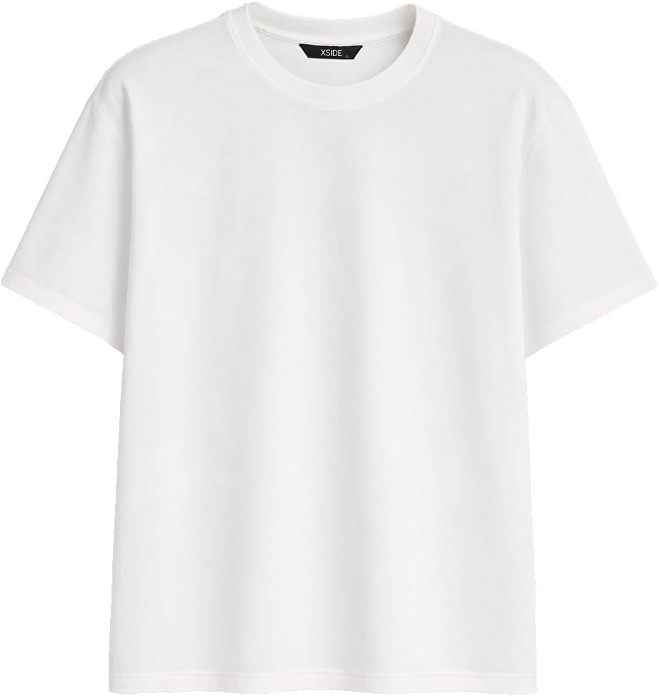 سعر ومواصفات LC WAIKIKI Loose Fit Thick Fabric T-Shirt /04 (B0HJWBBP58) على Amazon EG