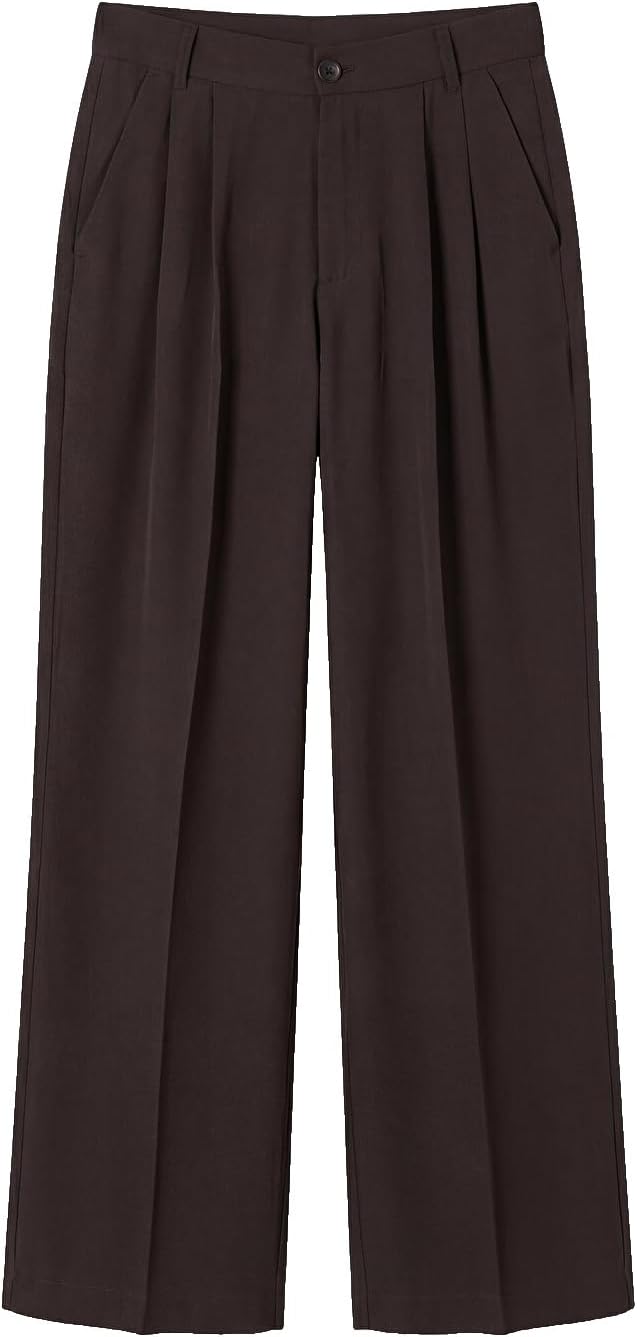 سعر ومواصفات LC WAIKIKI Loose Fit Women'S Pleated Fabric Trousers (B0HKV34MWN) على Amazon EG