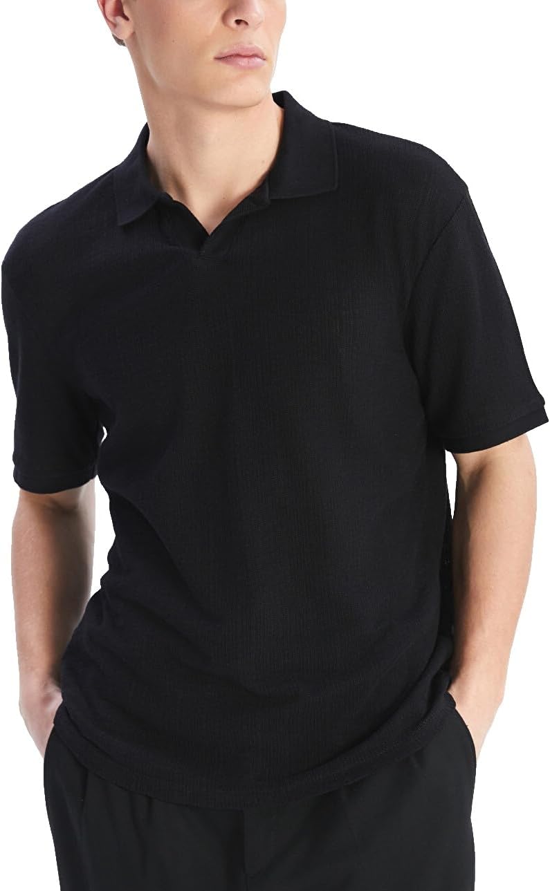 سعر ومواصفات LC WAIKIKI Men'S Polo Neck T-Shirt Xl Black (B0HKST7N12) على Amazon EG