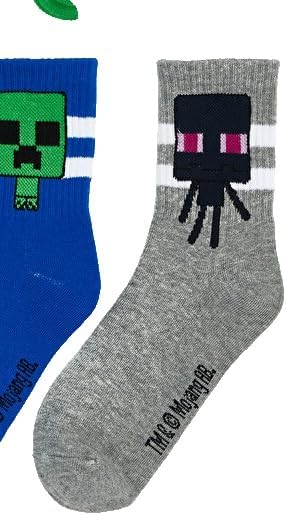 سعر ومواصفات LC WAIKIKI Minecraft Patterned Boys' Ankle Socks 5 Pack 26-29 Mix (B0HKSWR86T) على Amazon EG