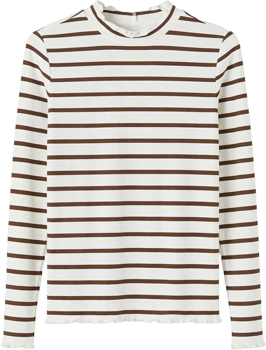 سعر ومواصفات LC WAIKIKI Mock Neck Striped Women'S Body M Ecru (B0HKSZRKDJ) على Amazon EG