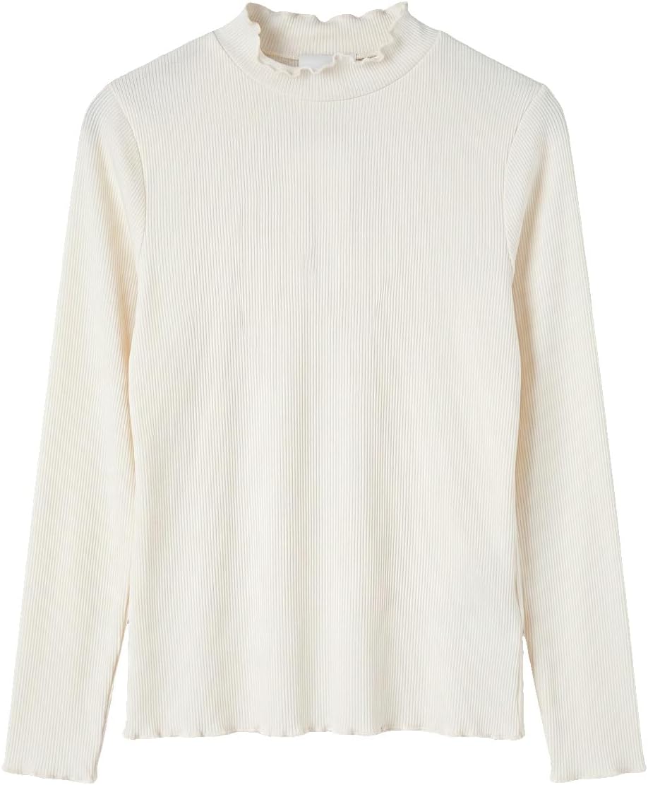 سعر ومواصفات LC WAIKIKI Mock Neck Women'S Ribbed Body Xxl Ecru (B0HKSRJKP1) على Amazon EG