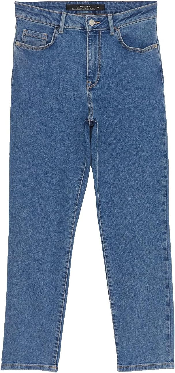 سعر ومواصفات LC WAIKIKI Mom Fit Women'S Jeans 38 Indigo W3BC02Z8-507-38-8683120683890 (B0HKTBCL29) على Amazon EG