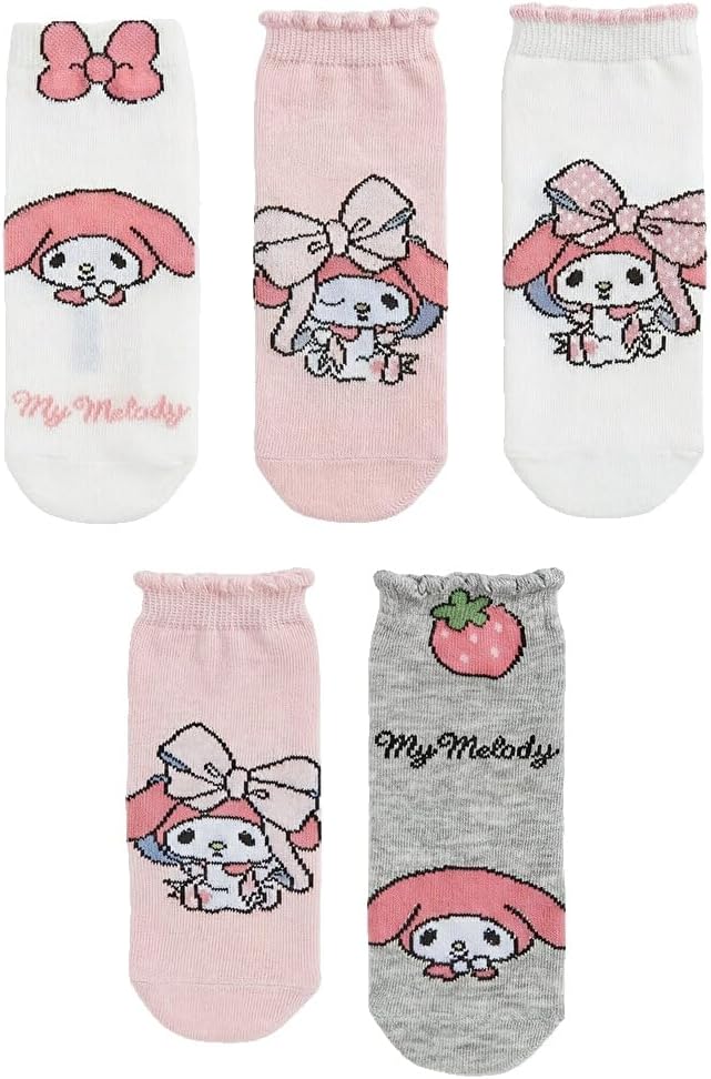سعر ومواصفات LC WAIKIKI My Melody Patterned Girls' Trainer Socks 5 Pack 33-35 Ecru (B0HKSSVMDR) على Amazon EG