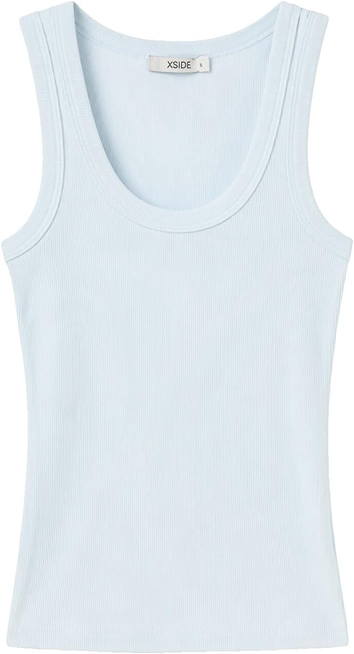 سعر ومواصفات LC WAIKIKI U Neck Women'S Tank Top S Blue (B0HKSQFKS8) على Amazon EG