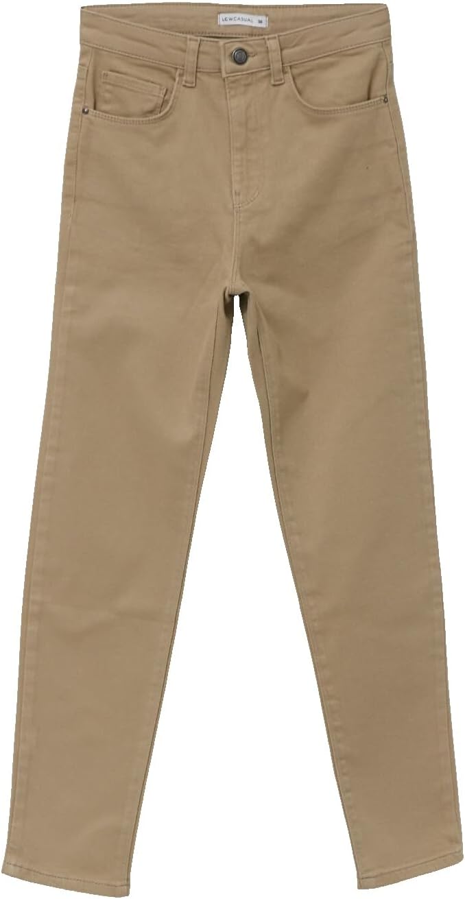 سعر ومواصفات LC WAIKIKI Normal Waist Standard Fit Straight Pocket Detailed Women's Trousers (B0HJT7PCWK) على Amazon EG