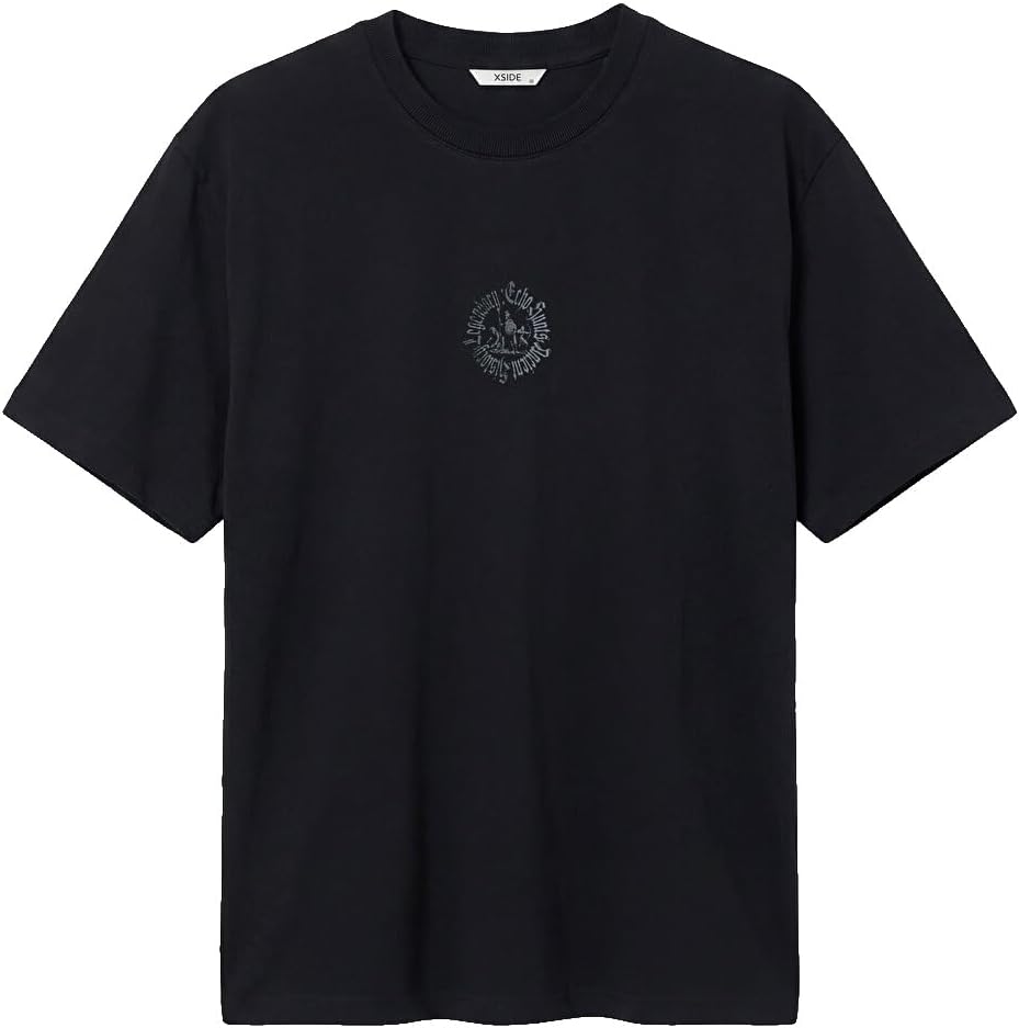 سعر ومواصفات LC WAIKIKI Oversize Crew Neck Printed Men'S T-Shirt S Black (B0HKSX7PZR) على Amazon EG