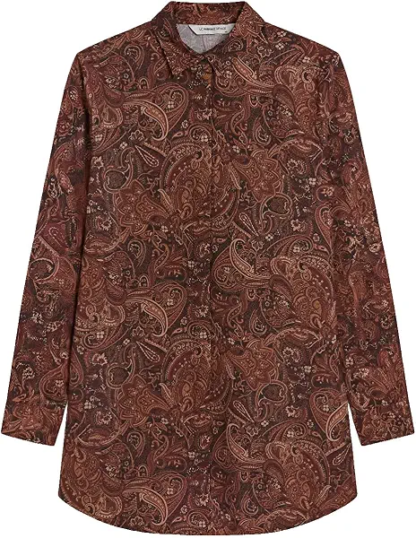 سعر ومواصفات LC WAIKIKI Patterned Women'S Shirt Tunic 52 Brown (B0HKTJ64T8) على Amazon EG