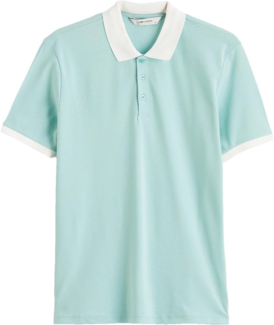 سعر ومواصفات LC WAIKIKI Polo Collar Men'S T-Shirt M Turquoise (B0HKT67XWG) على Amazon EG