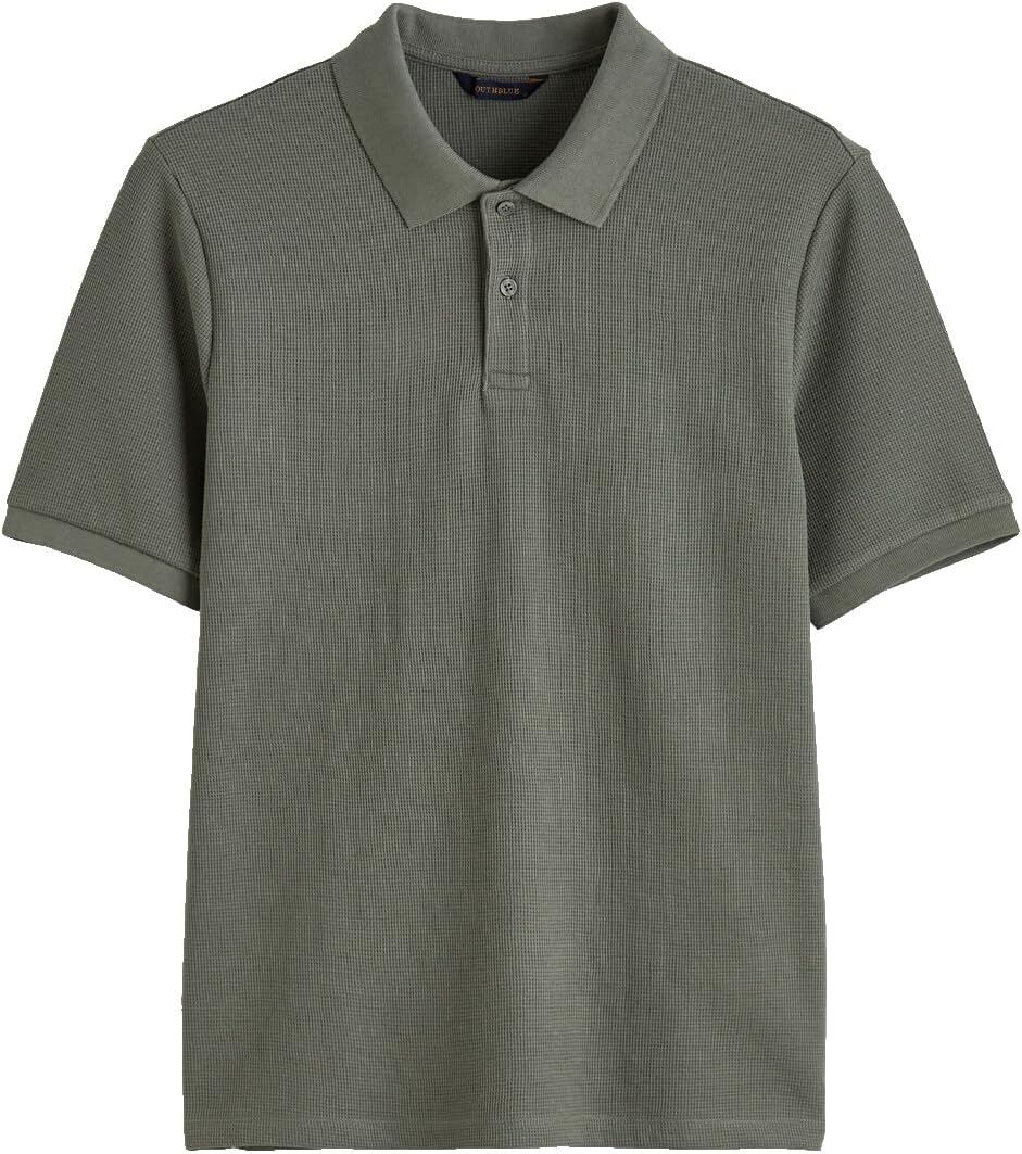 سعر ومواصفات LC WAIKIKI Polo Collar Men'S Textured T-Shirt L Khaki (B0HKTCM25W) على Amazon EG