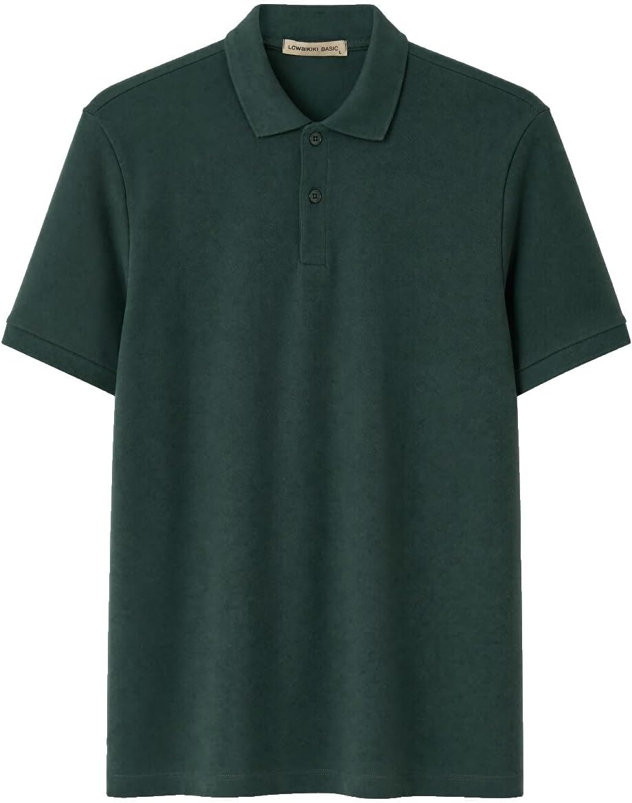 سعر ومواصفات LC WAIKIKI Polo Collar Pique Men'S T-Shirt S Green W67883Z8-VEJ-S-8685003412160 (B0HKT2VXRL) على Amazon EG