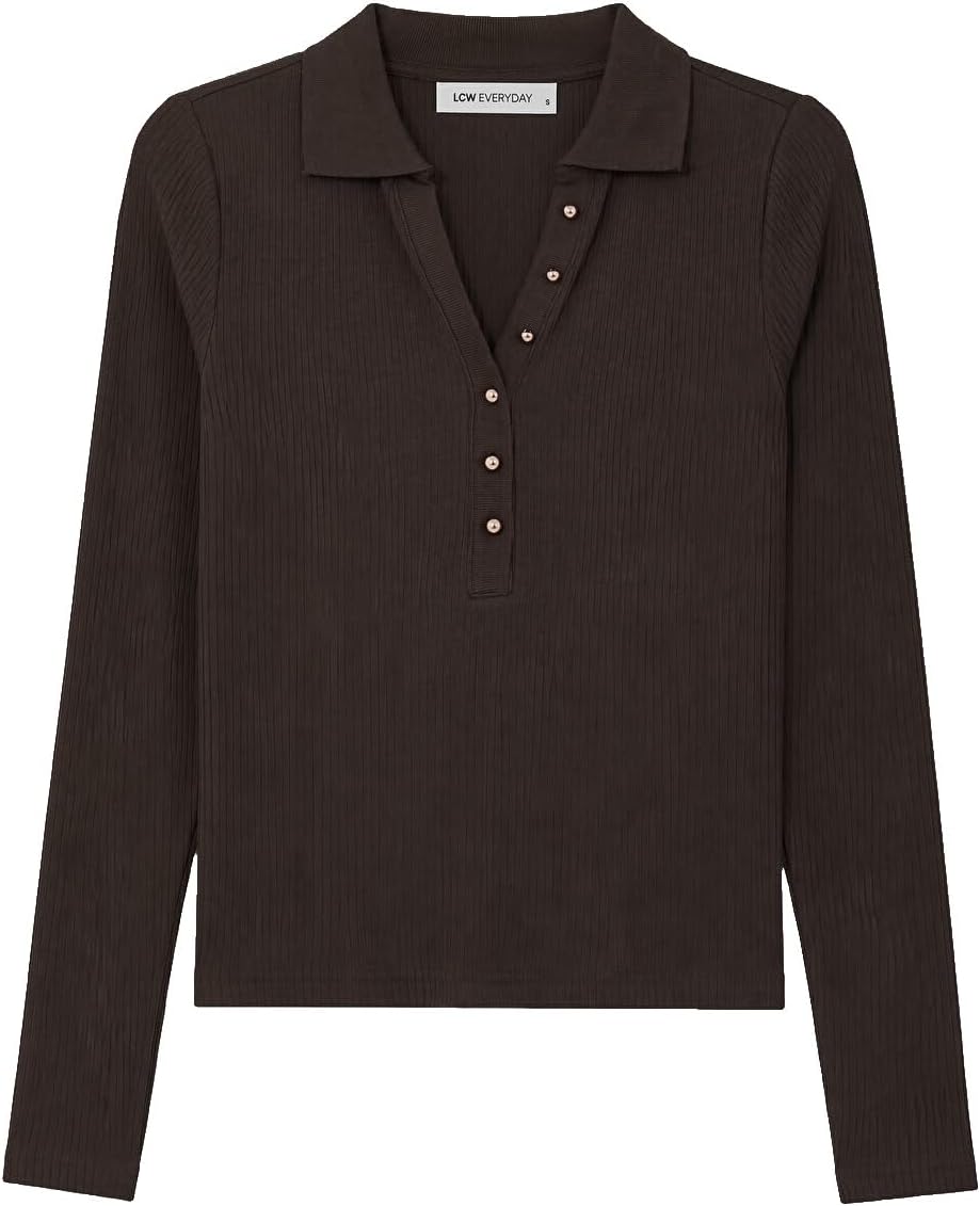 سعر ومواصفات LC WAIKIKI Polo Collar Women'S Body M Brown (B0HKSZ8KJP) على Amazon EG
