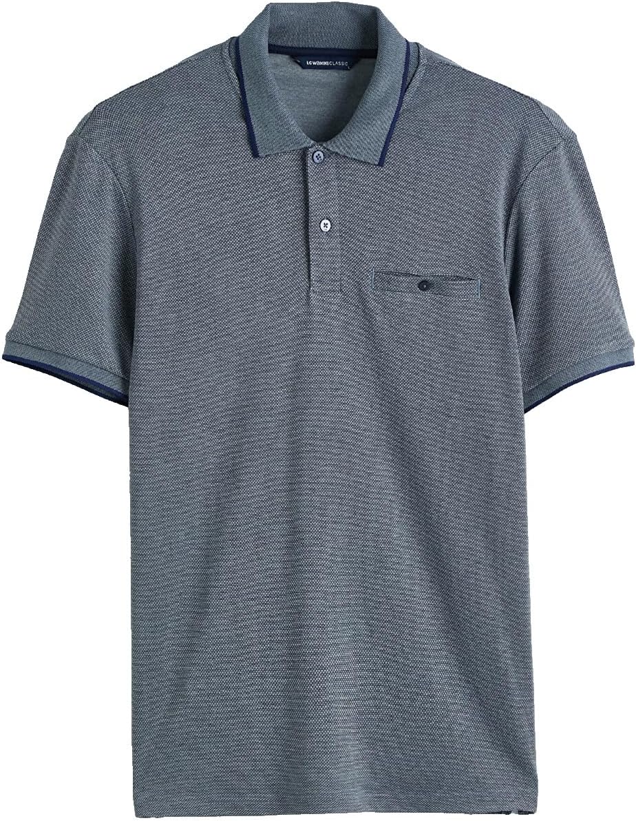 سعر ومواصفات LC WAIKIKI Polo Men'S T-Shirt L Navy (B0HKT3MSW8) على Amazon EG