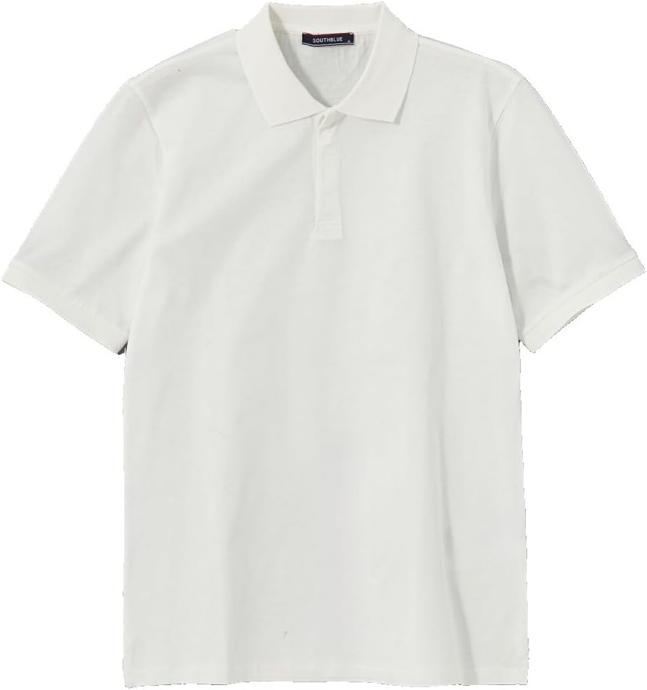سعر ومواصفات LC WAIKIKI Polo Neck Short Sleeve Jersey Men'S T-Shirt M White (B0HKT56Z7S) على Amazon EG