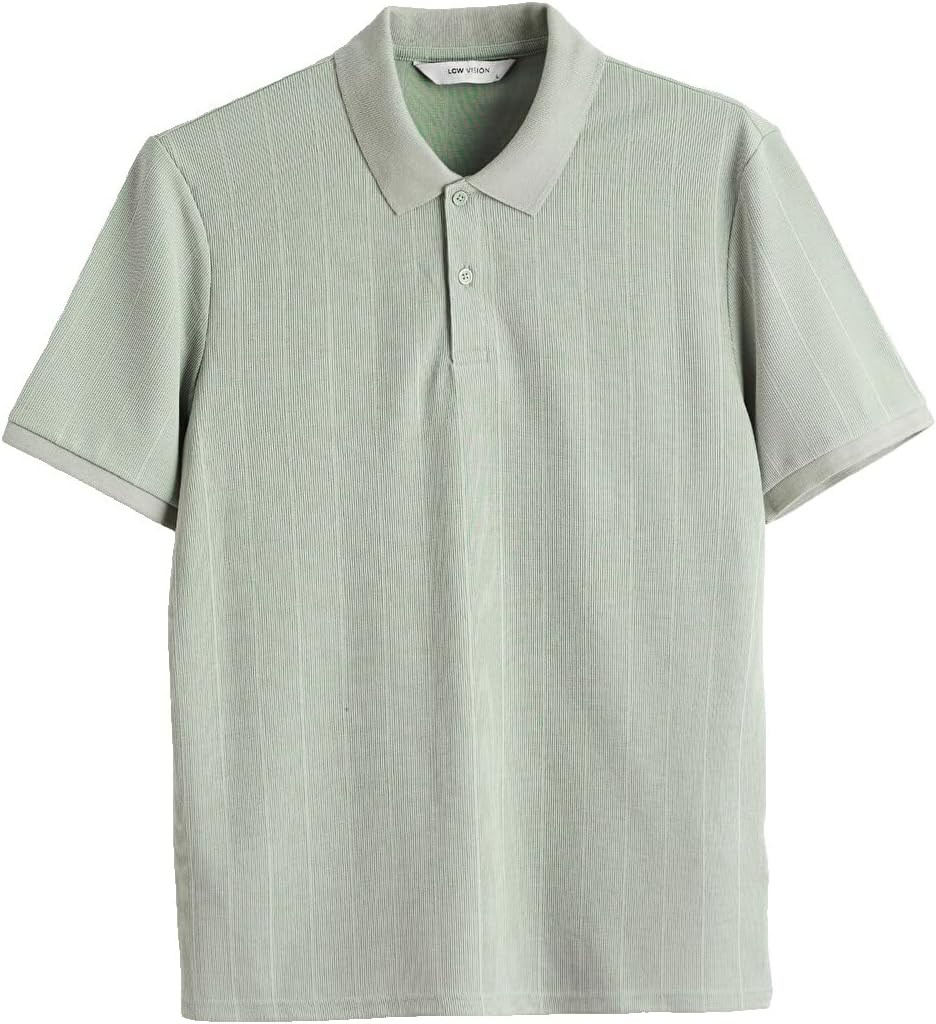 سعر ومواصفات LC WAIKIKI Polo Striped Men'S T-Shirt L Green (B0HKSZWDG6) على Amazon EG
