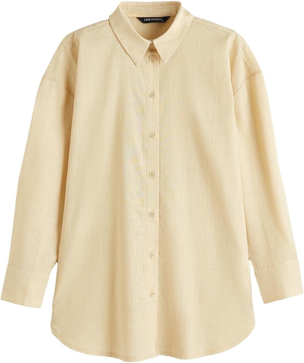 سعر ومواصفات LC WAIKIKI Poplin Women'S Shirt 36 Yellow (B0HKT9LW1Q) على Amazon EG