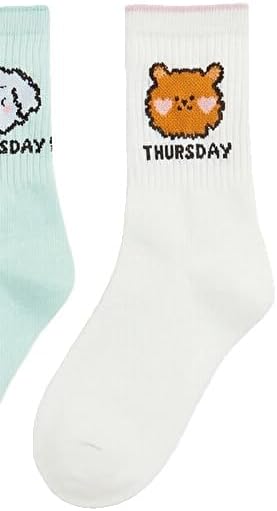 سعر ومواصفات LC WAIKIKI Printed Girls' Ankle Socks 7 Pack 30-32 Pink (B0HKSWPHVK) على Amazon EG