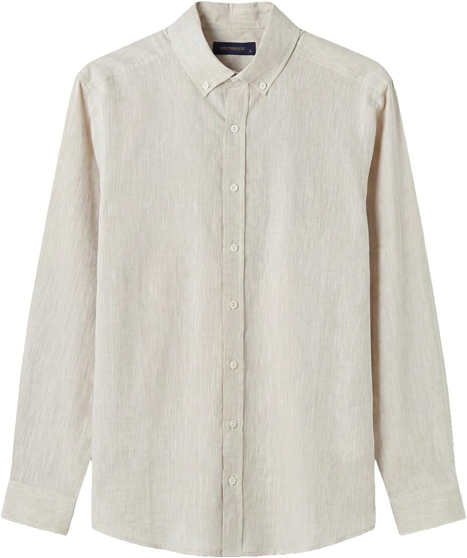 سعر ومواصفات LC WAIKIKI Regular Fit Linen Blend Men'S Shirt L Beige S6AR20Z8-1D3-L-8684690426627 (B0HKTLTS6G) على Amazon EG