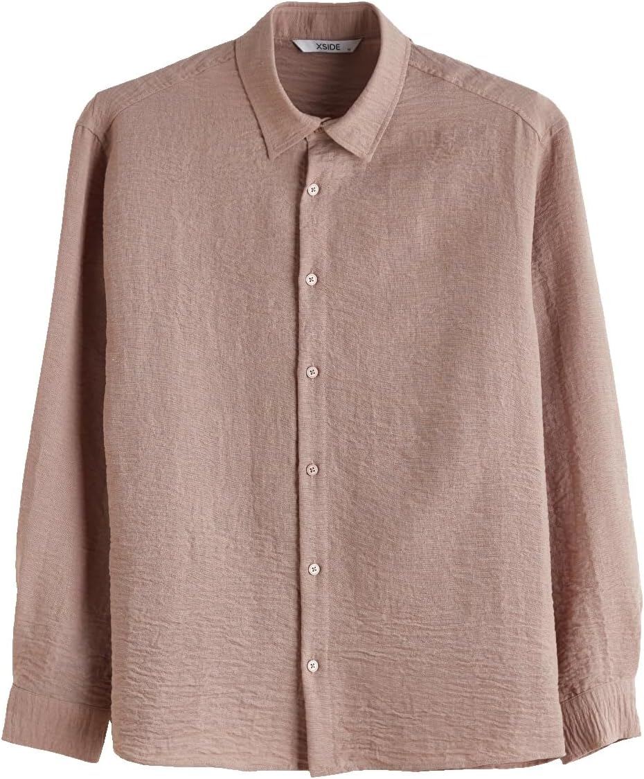 سعر ومواصفات LC WAIKIKI Regular Fit Long Sleeve Men'S Shirt M Beige (B0HKT3QWDC) على Amazon EG