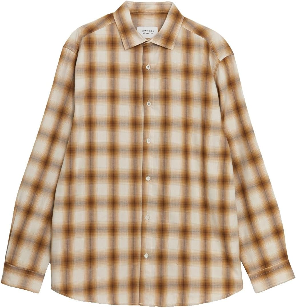 سعر ومواصفات LC WAIKIKI Regular Fit Long Sleeve Plaid Gabardine Men'S Shirt S Beige (B0HKTBGNTZ) على Amazon EG