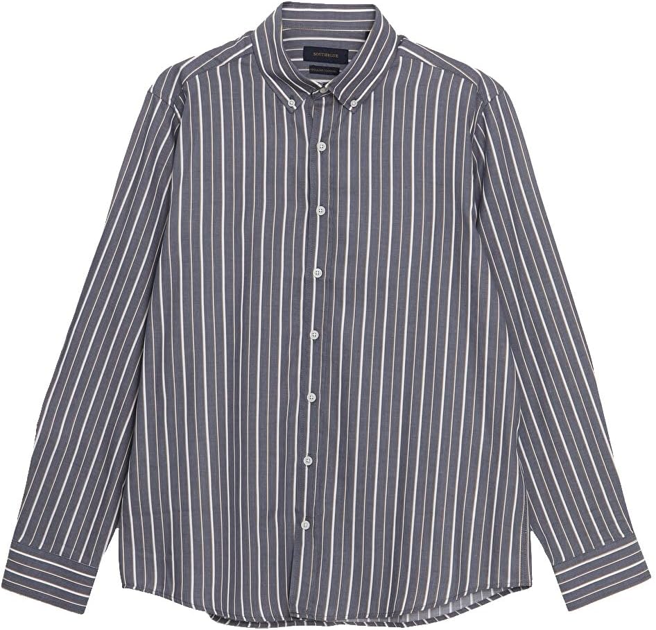 سعر ومواصفات LC WAIKIKI Regular Fit Long Sleeve Striped Men'S Shirt L Indigo (B0HKTDF6S1) على Amazon EG