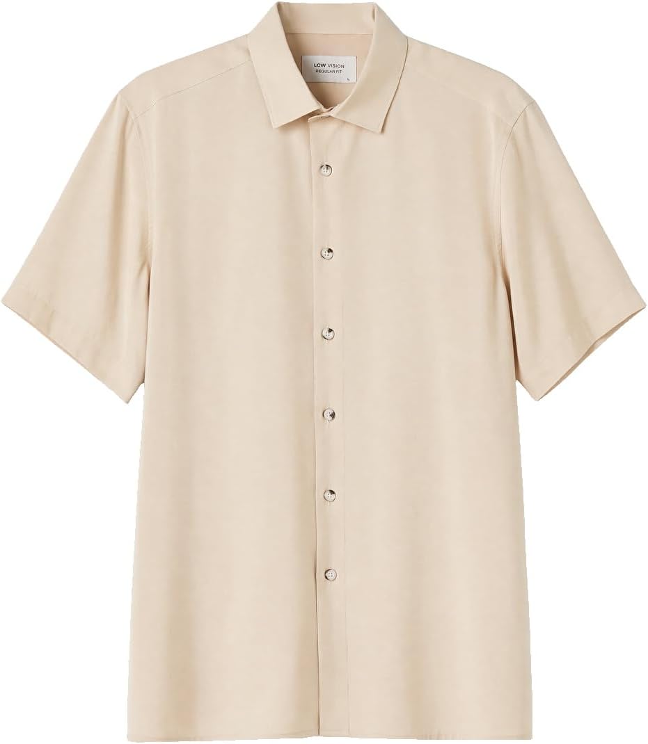 سعر ومواصفات LC WAIKIKI Regular Fit Men's Shirt (B0HJWNZWJZ) على Amazon EG